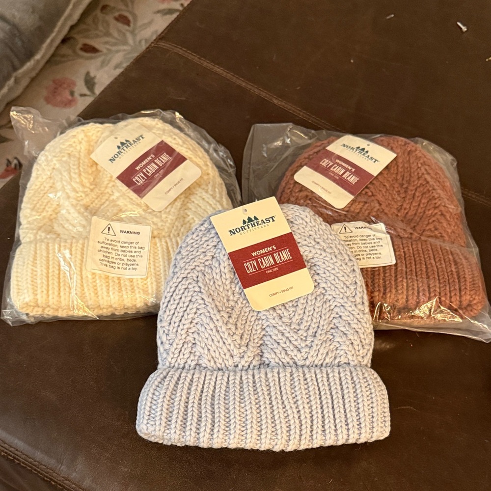 Northeast Outfitters Cozy Cabin Beanies NWT